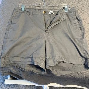 Gray Cargo Shorts